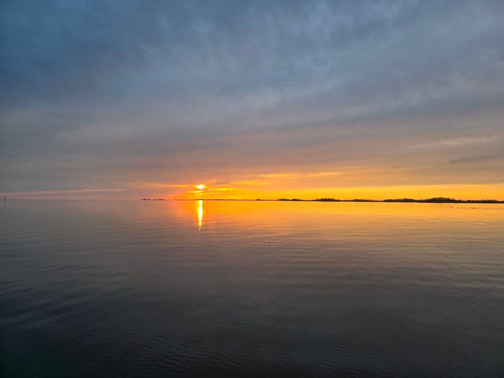 Sunset on Kings Bay with Salty Siren Tours and Charters
