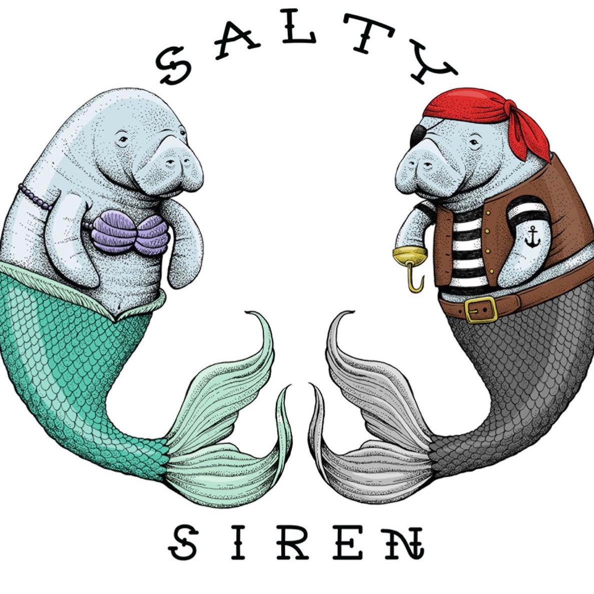 Salty Siren Tours and Charters Logo