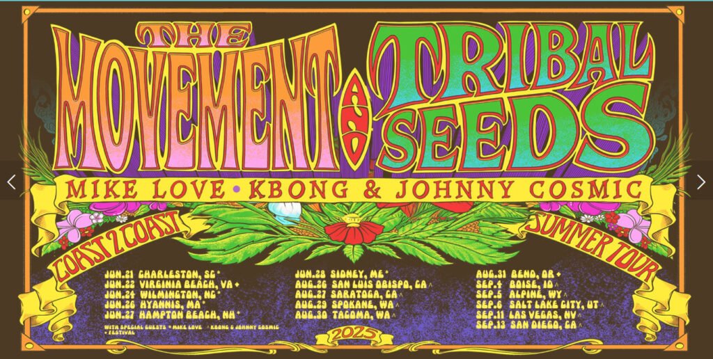 The Movement with Tribal Seeds - Coast 2 Coast Summer Tour 2025 - June 19th in Cocoa Beach